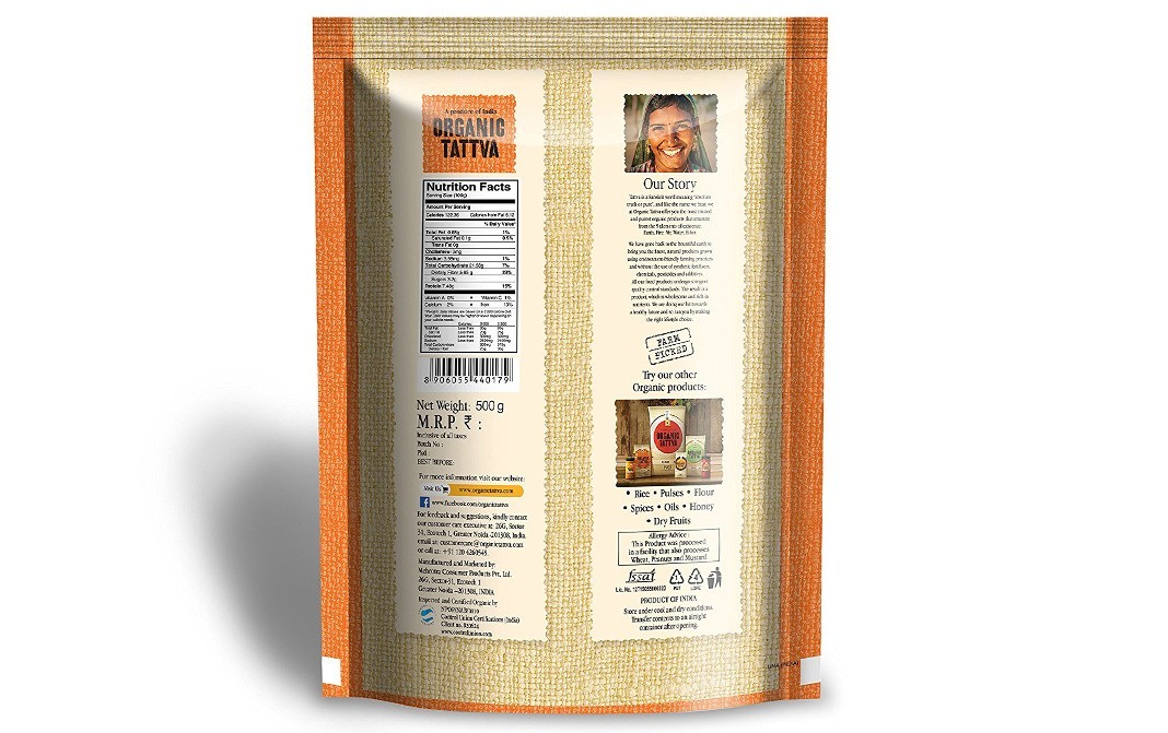 Organic Tattva Cowpea White    Pack  500 grams